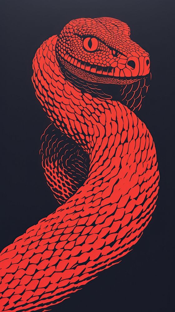 Snake reptile animal cobra.