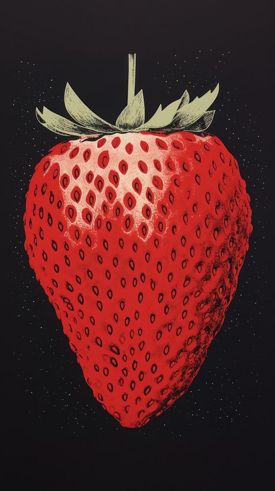 Strawberry produce fruit plant.