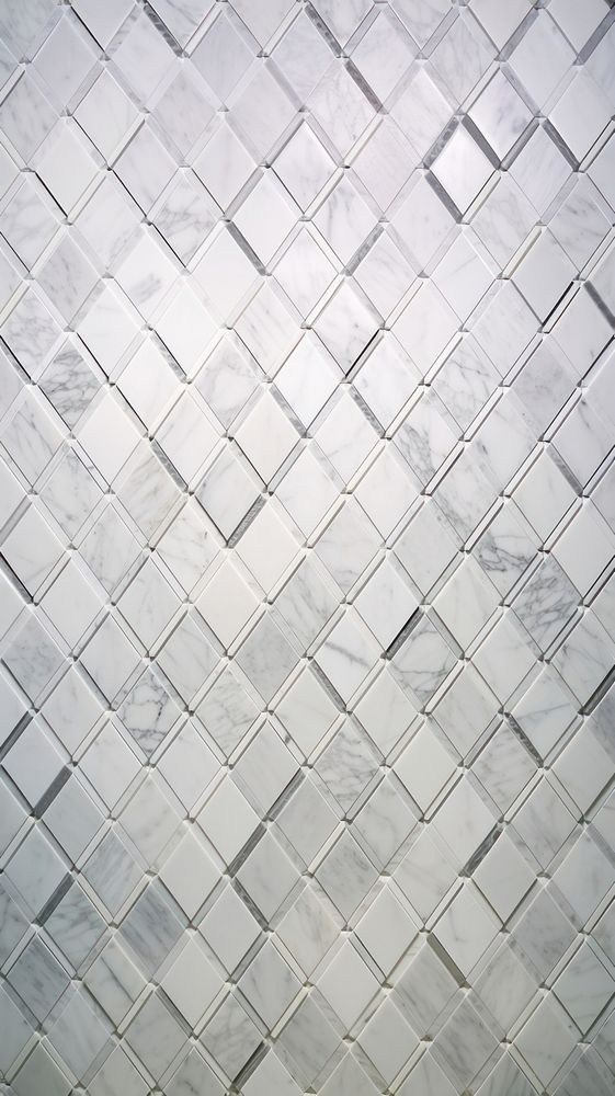 Diamond tile pattern architecture building flooring.