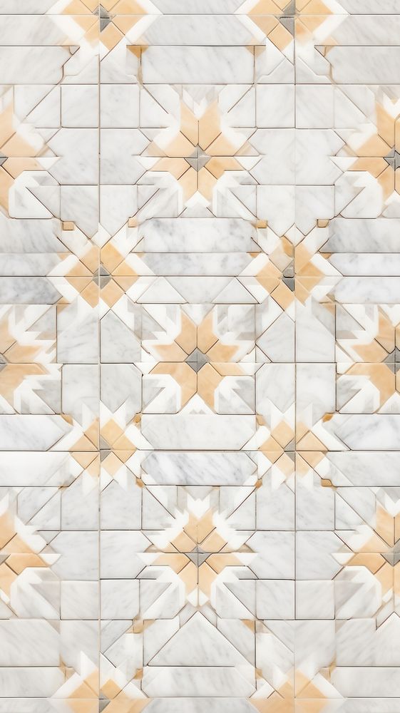 Pattern tile indoors rug.