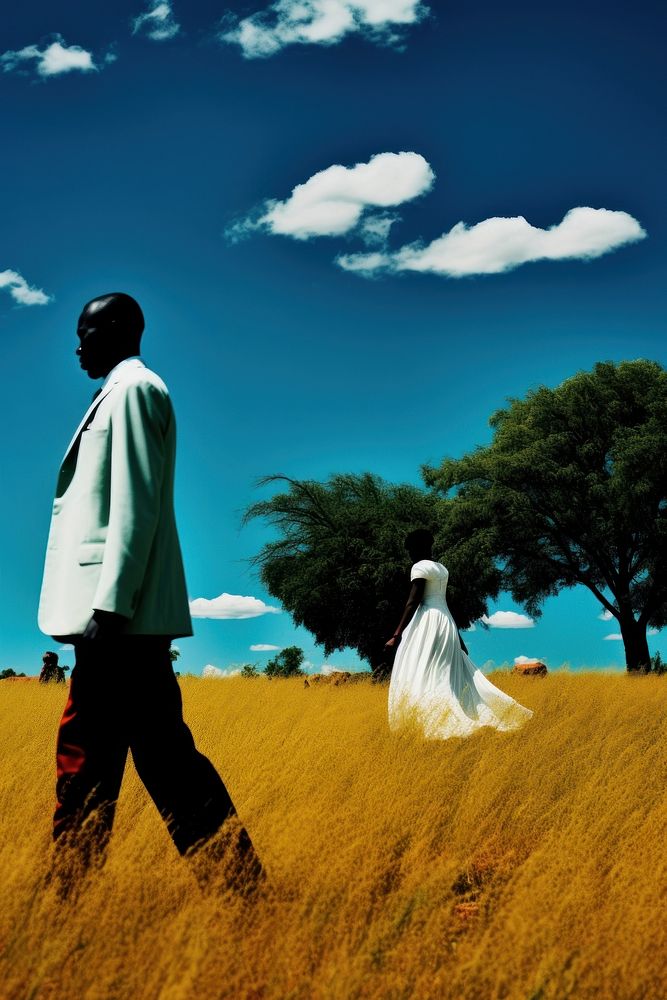 Photo of a African Wedding wedding field photography.