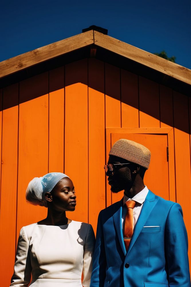 Photo of a African Wedding wedding cap photography.