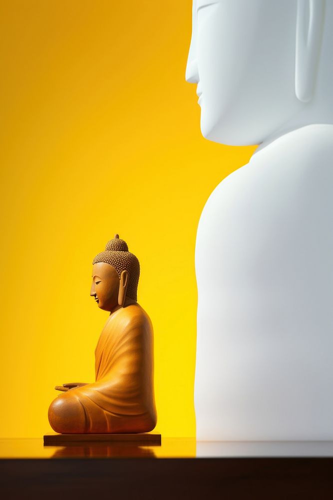 Photo of a Buddhism worship prayer buddha.