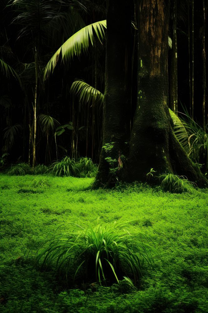 Photo of a Rainforest rainforest green land.