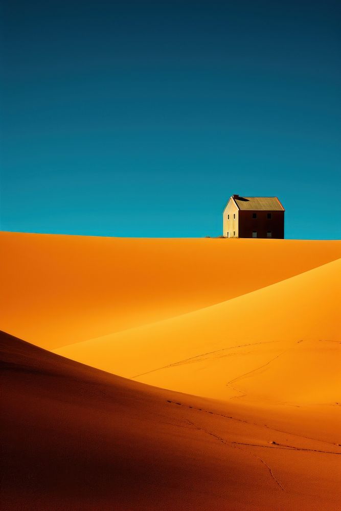 Photo of desert field architecture countryside outdoors.