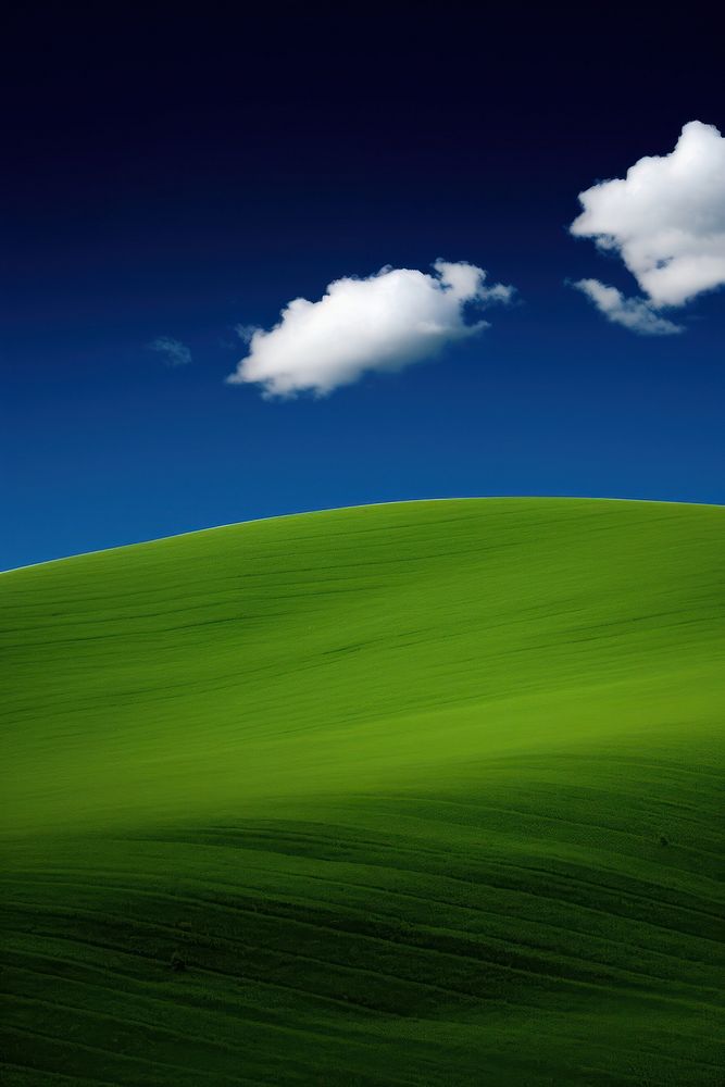 Photo of green field grassland outdoors scenery.