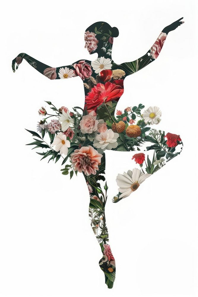 Person playing Ballet flower dancing adult.