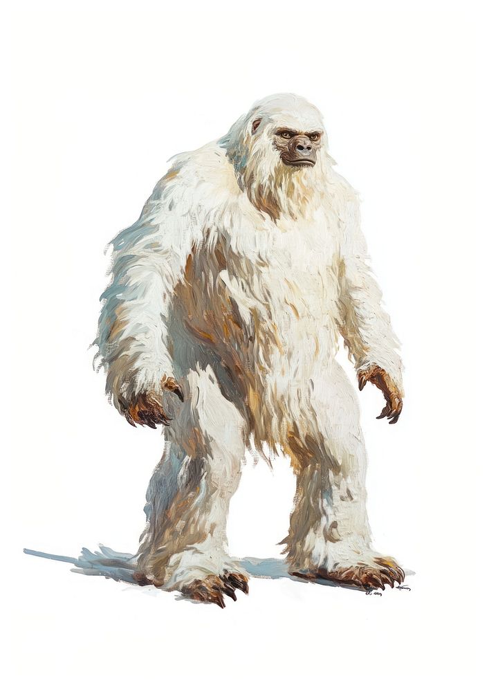 A Yeti illustration yeti art.