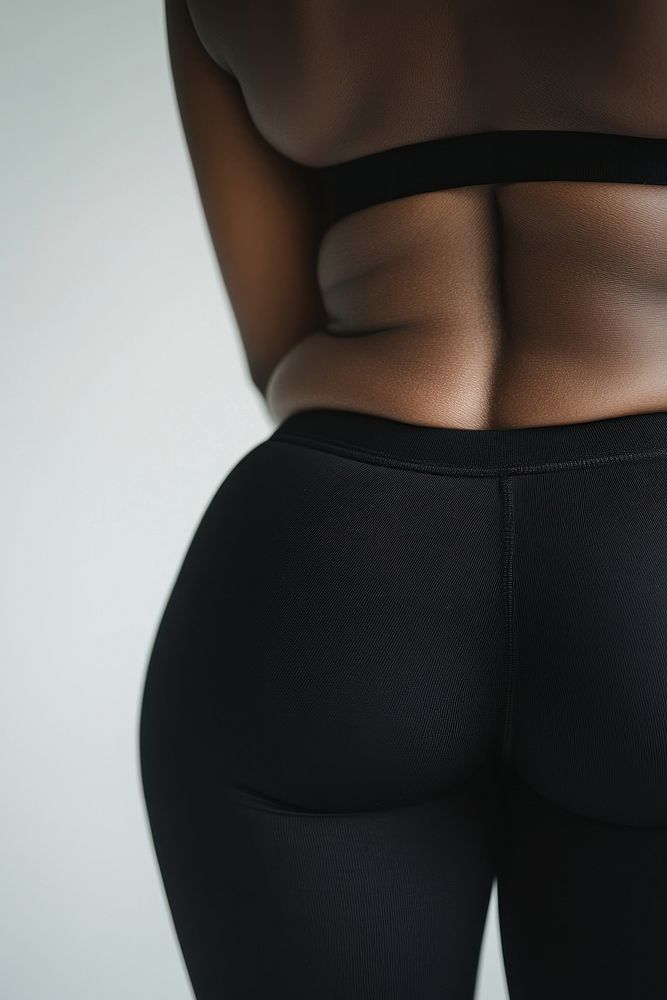 Woman waist skin positivity apparel body.