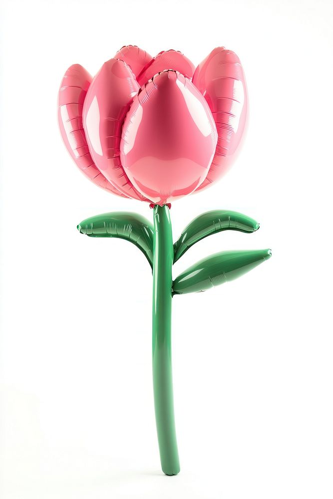 Tulip balloon flower green.