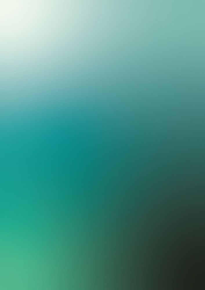 Serene teal gradient  background design