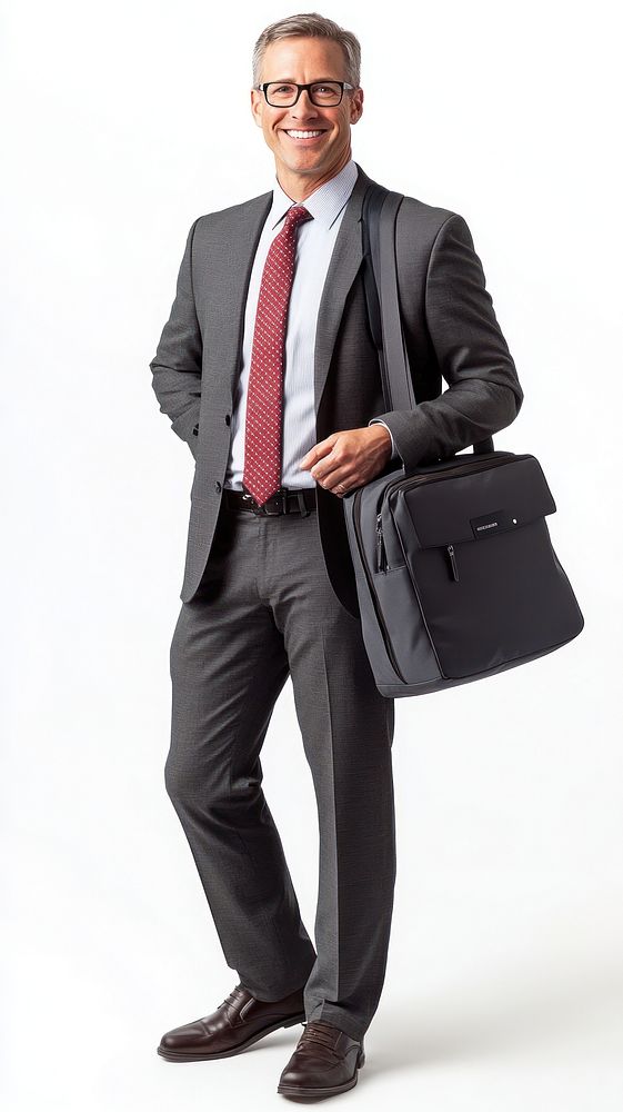 Smiling Businessman suit accessories businessman.