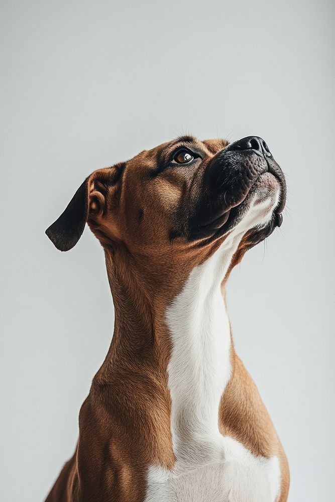 Boxer boxer dog background.