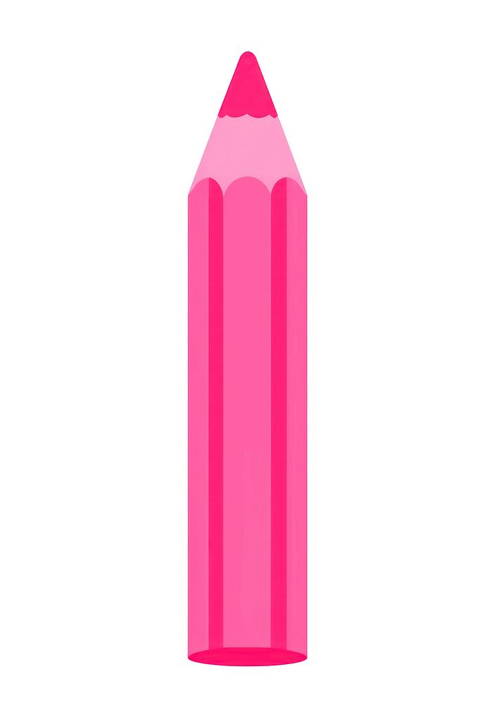 Crayon vector pencil illustration simple.