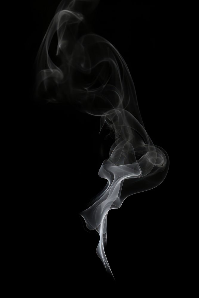 White smoke background black black background.