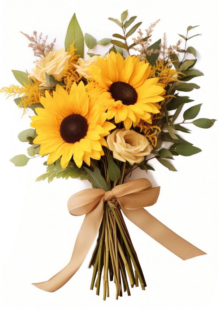 Sunflower bouquet flowers arrangement beautiful.