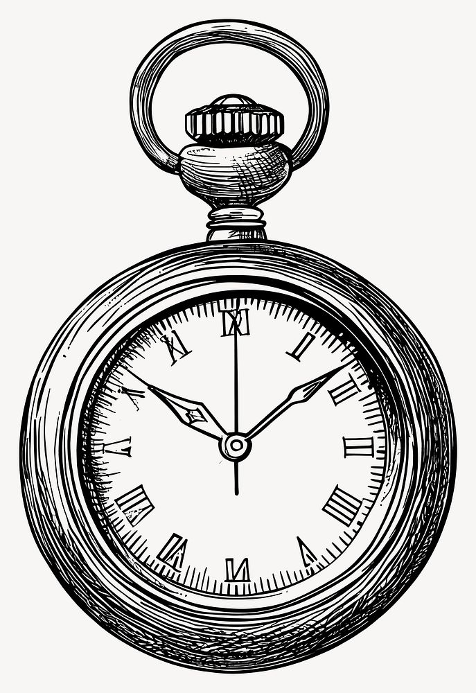 Pocket watch pocket art pocket watch vector