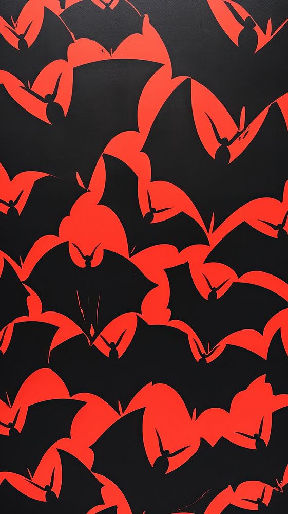 Bat background pattern bats.