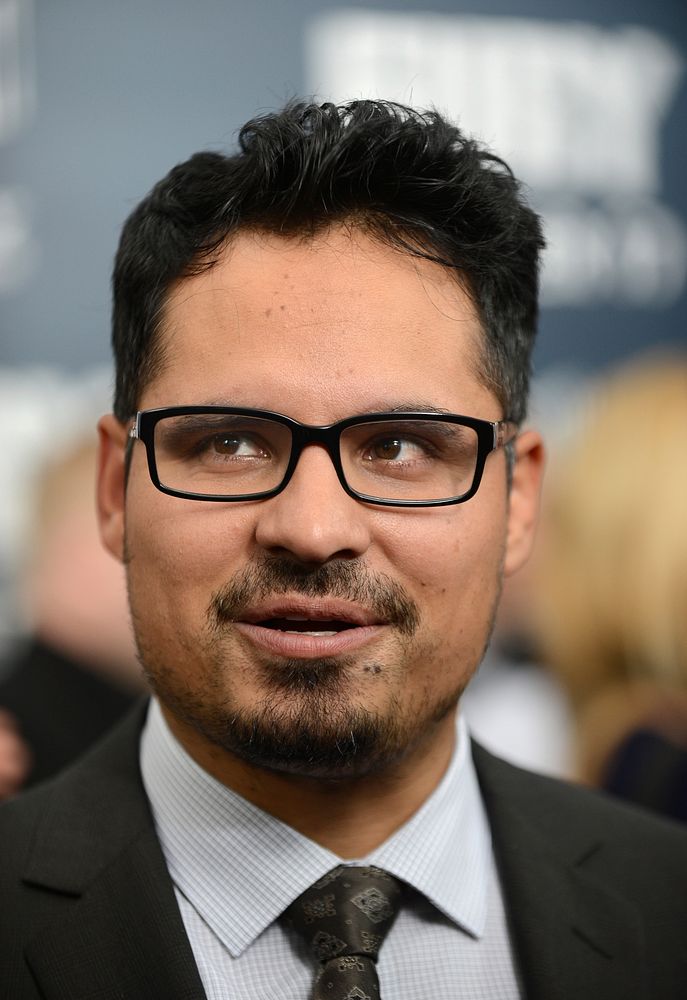 Actor Michael Pena, who plays the part of &ldquo;Gordo/Trini Garcia&rdquo;, gives interviewed to the Defense Media Activity…