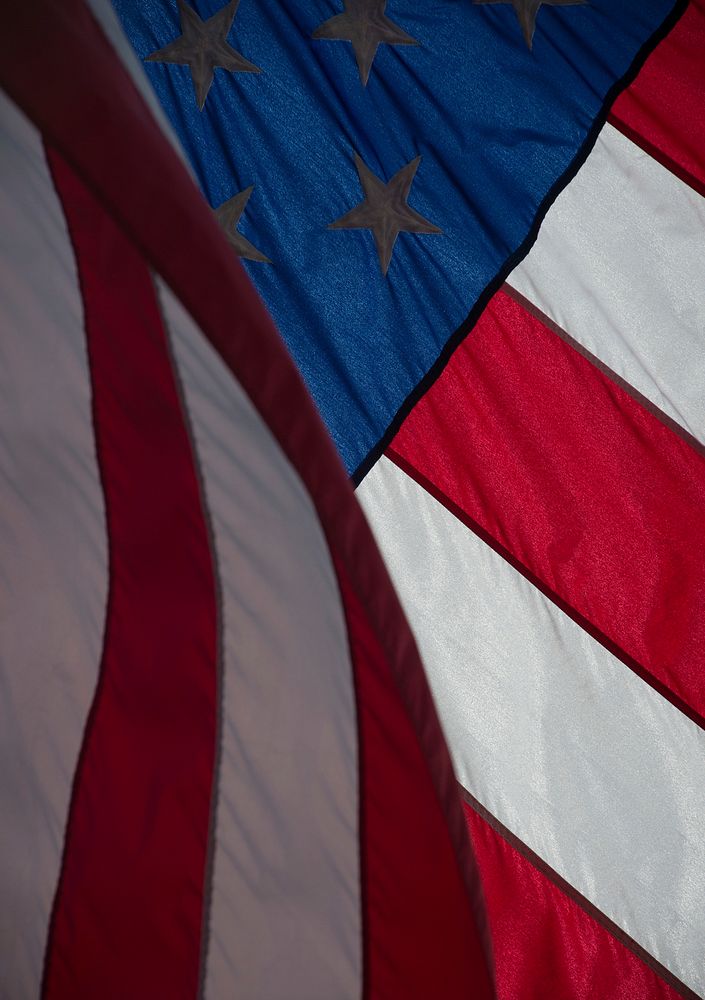 The U.S. flag waves in the wind at the U.S. Department of Agriculture (USDA) in Washngton, D.C. on Wednesday, March 23…