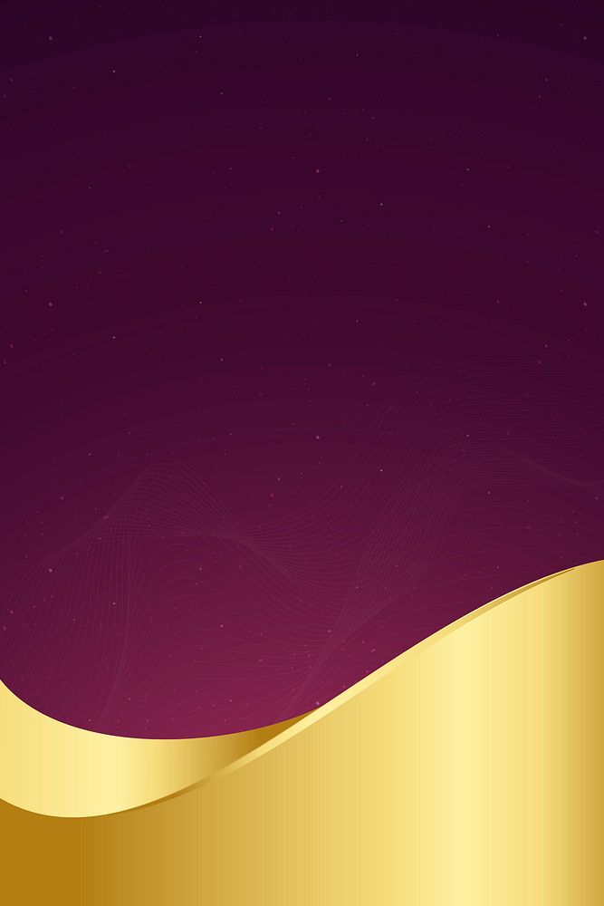 Gradient background psd with luxury gold border 