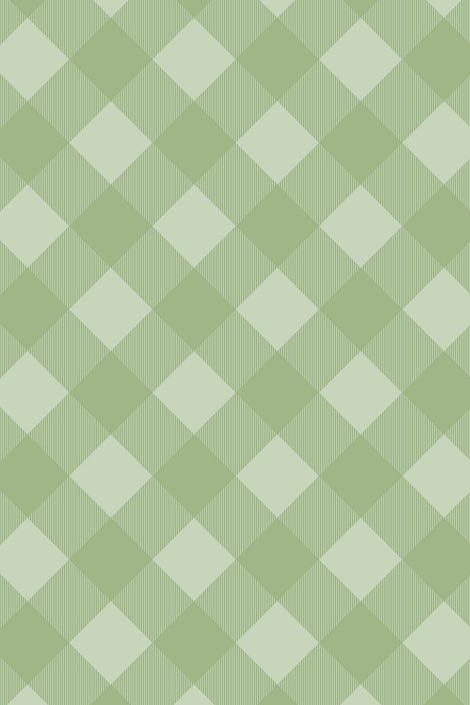 Seamless paid background, green pattern design vector