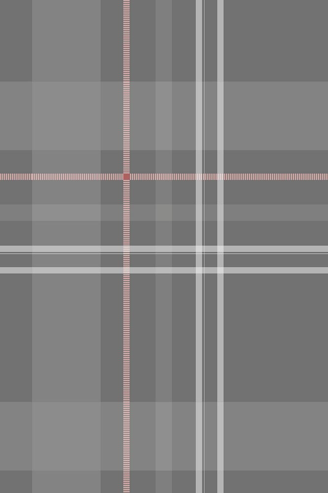 Gray tartan background, traditional Scottish design
