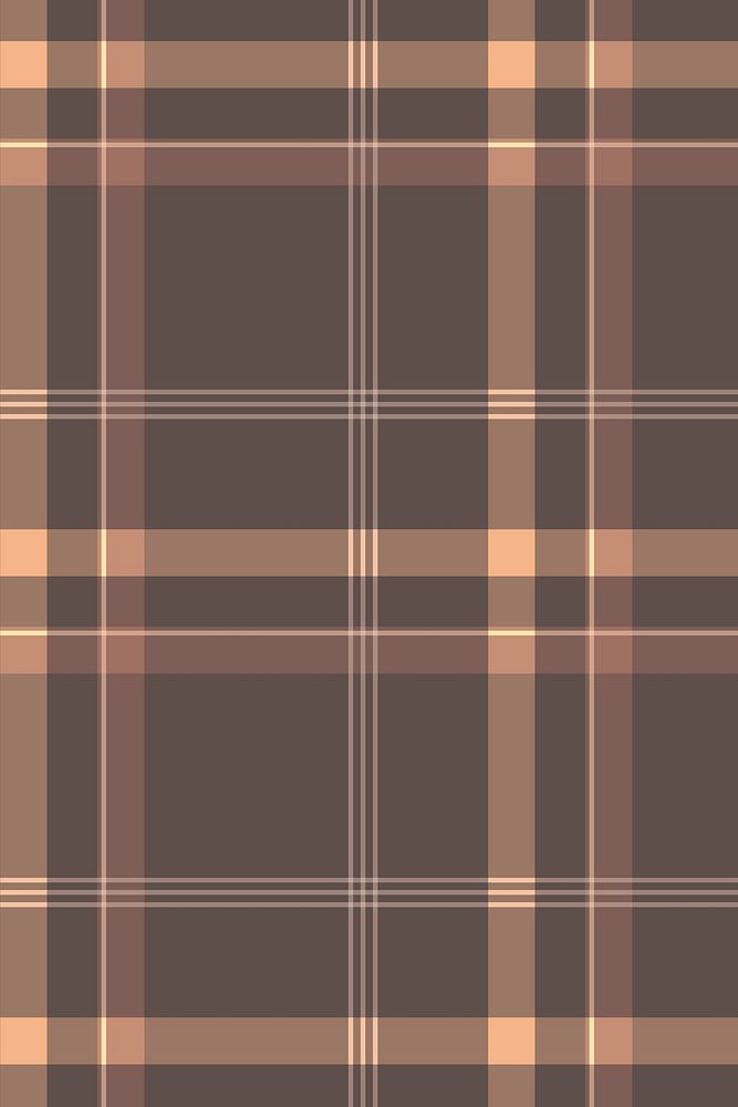 Brown plaid background, grid pattern design