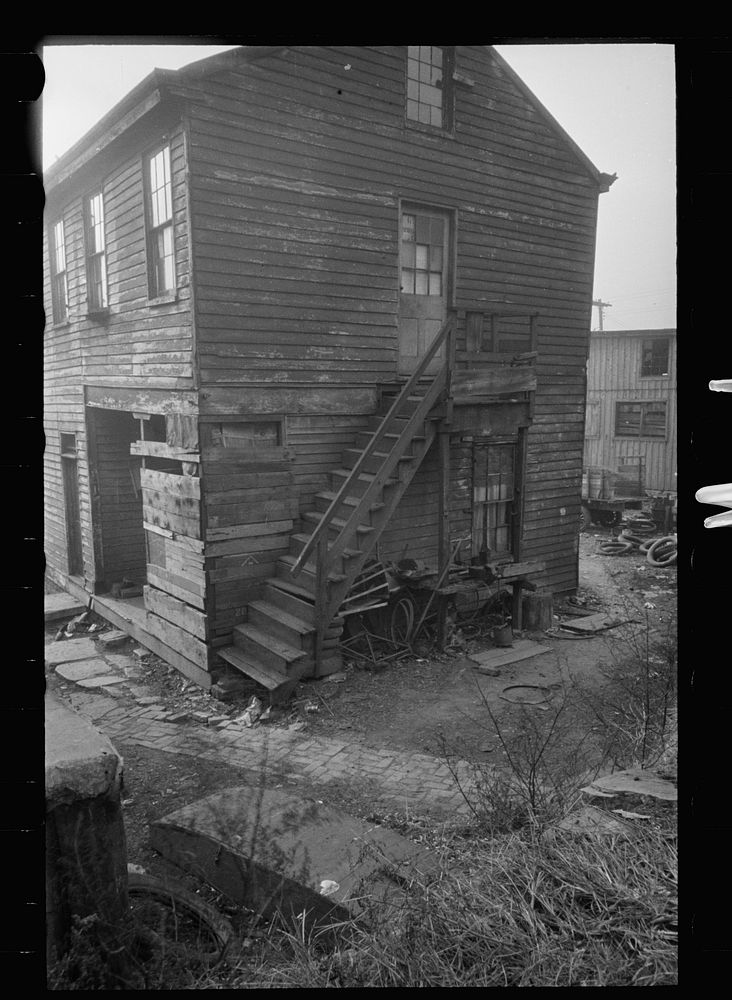 [Untitled photo, possibly related to: Typical house at Steel Subdivision outside of Cincinnati]. Sourced from the Library of…