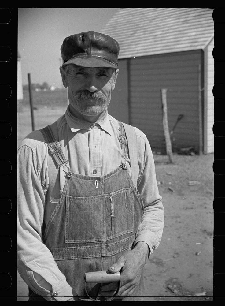 Miner-farmer, inhabitant of one of the Granger Homesteads. Sourced from the Library of Congress.