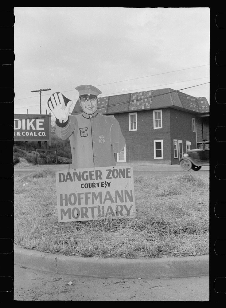 Danger zone, Omaha, Nebraska. Sourced from the Library of Congress.