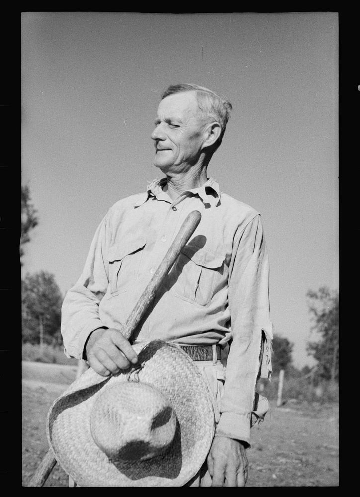 [Untitled photo, possibly related to: Farmer who has been resettled on good land, Dyess Colony, Mississippi County…