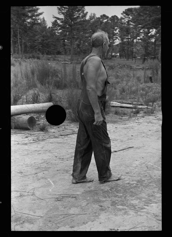 [Untitled photo, possibly related to: Rehabilitation client and son, Pike County, Mississippi]. Sourced from the Library of…