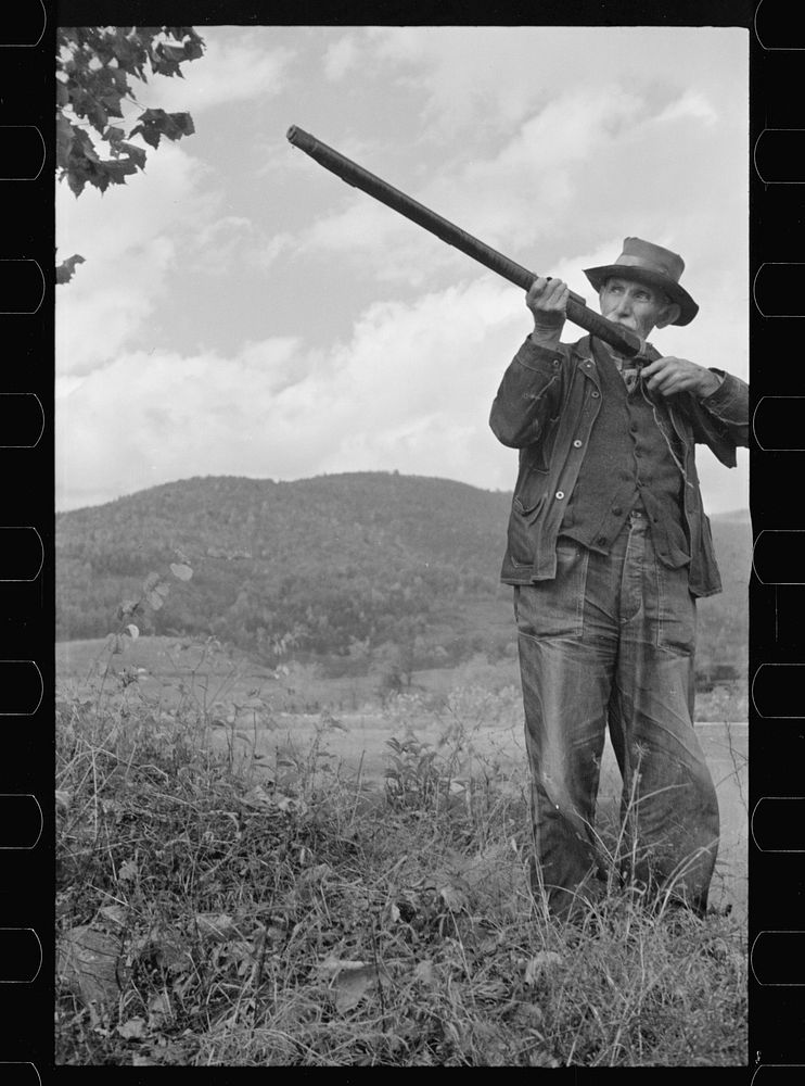 One of the oldest inhabitants in the village of Nethers, Shenandoah National Park, Virginia. Sourced from the Library of…