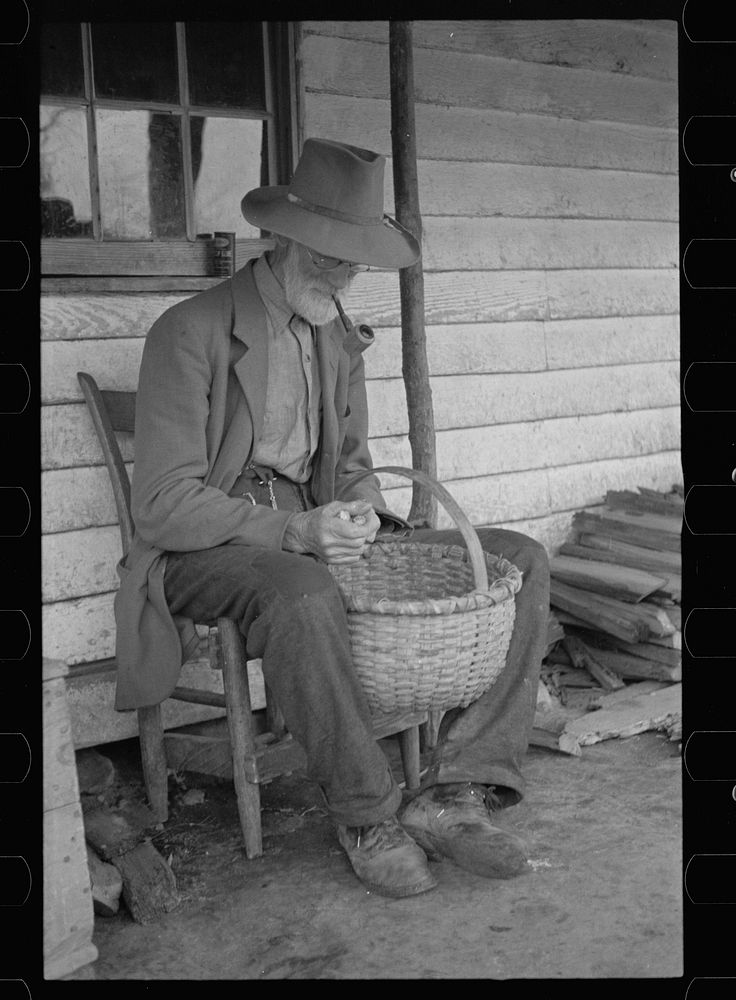 Postmaster at Old Rag, Shenandoah National Park, Virginia. Sourced from the Library of Congress.