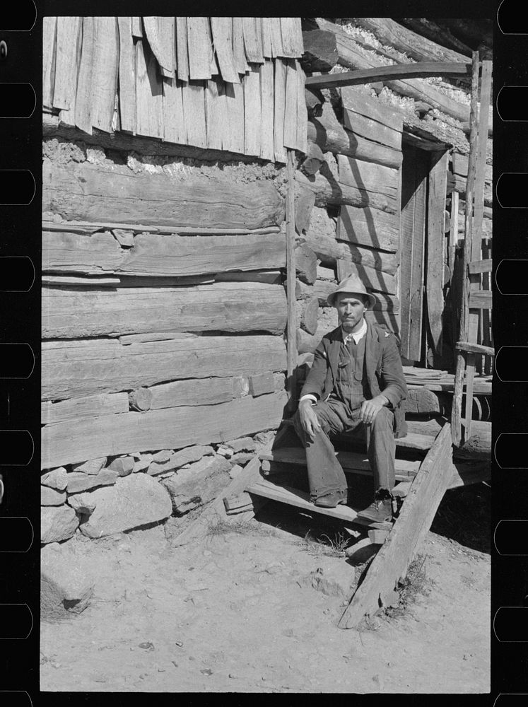 Eddie Nicholson who will be resettled on new land, Virginia. Sourced from the Library of Congress.