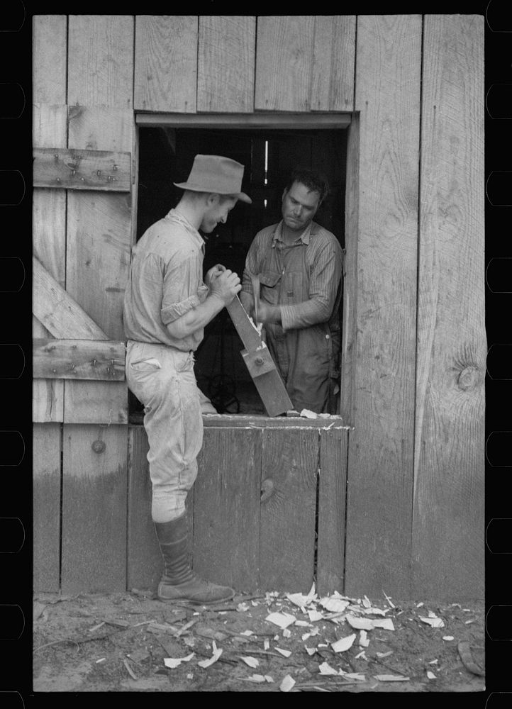 Blacksmith and foreman, Grady County, Georgia. Sourced from the Library of Congress.