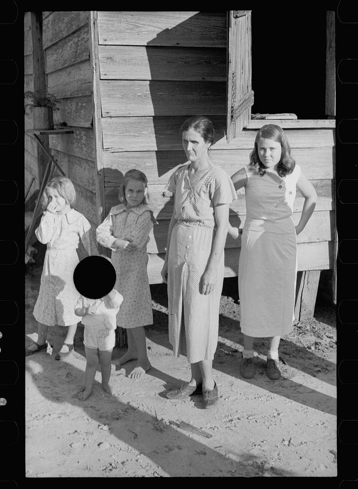 [Untitled photo, possibly related to: Resettled farmer who has failed to cooperate with Wolf Creek Farm Project, Georgia].…