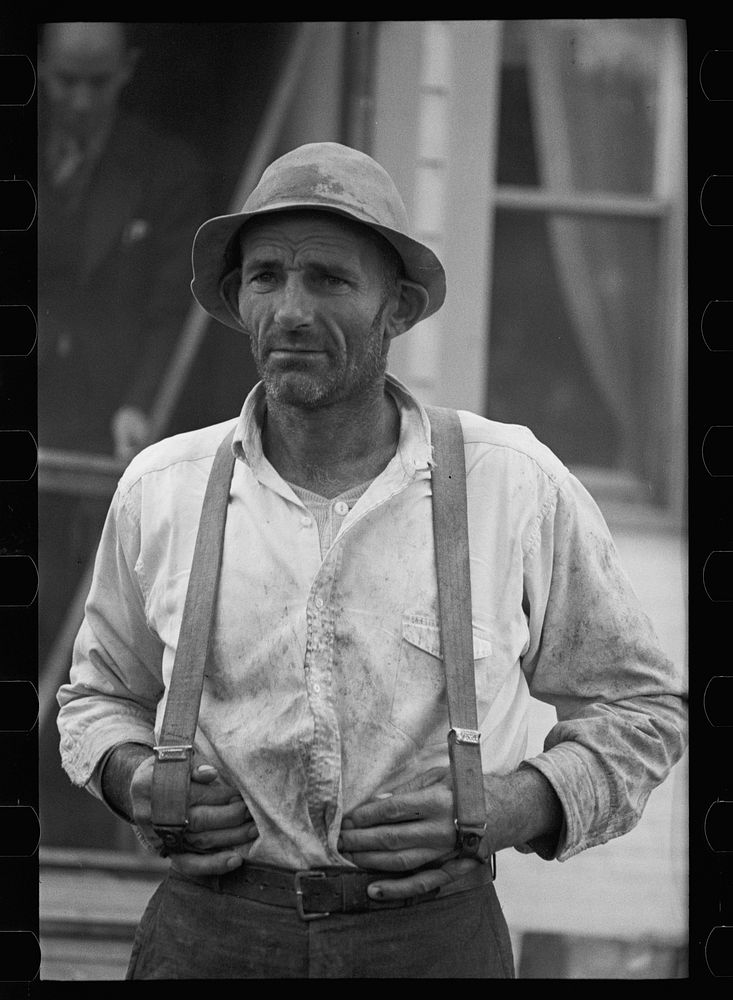 Anton Weber, resettled farmer, Tompkins County, New York. Sourced from the Library of Congress.