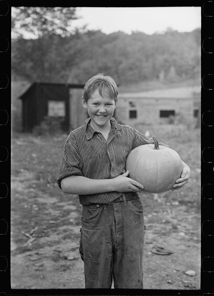 One of Thomas Williams' six children, Otsego County, New York. Sourced from the Library of Congress.