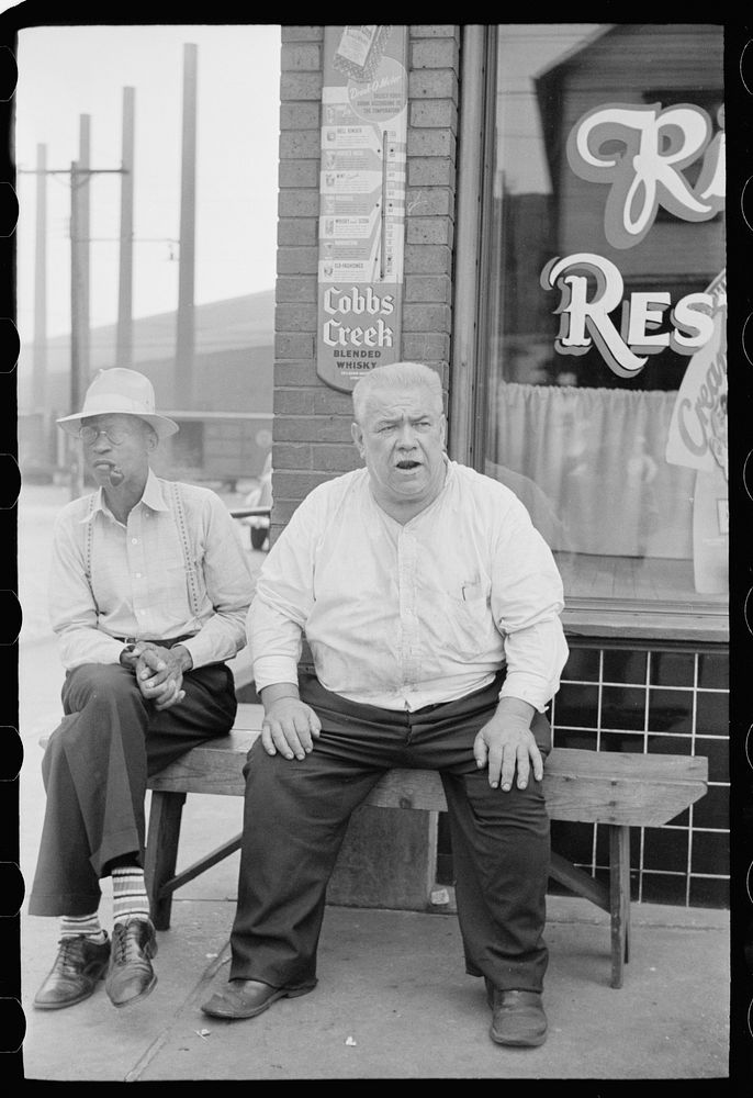 Steelworkers, Midland, Pennsylvania. Sourced from the Library of Congress.