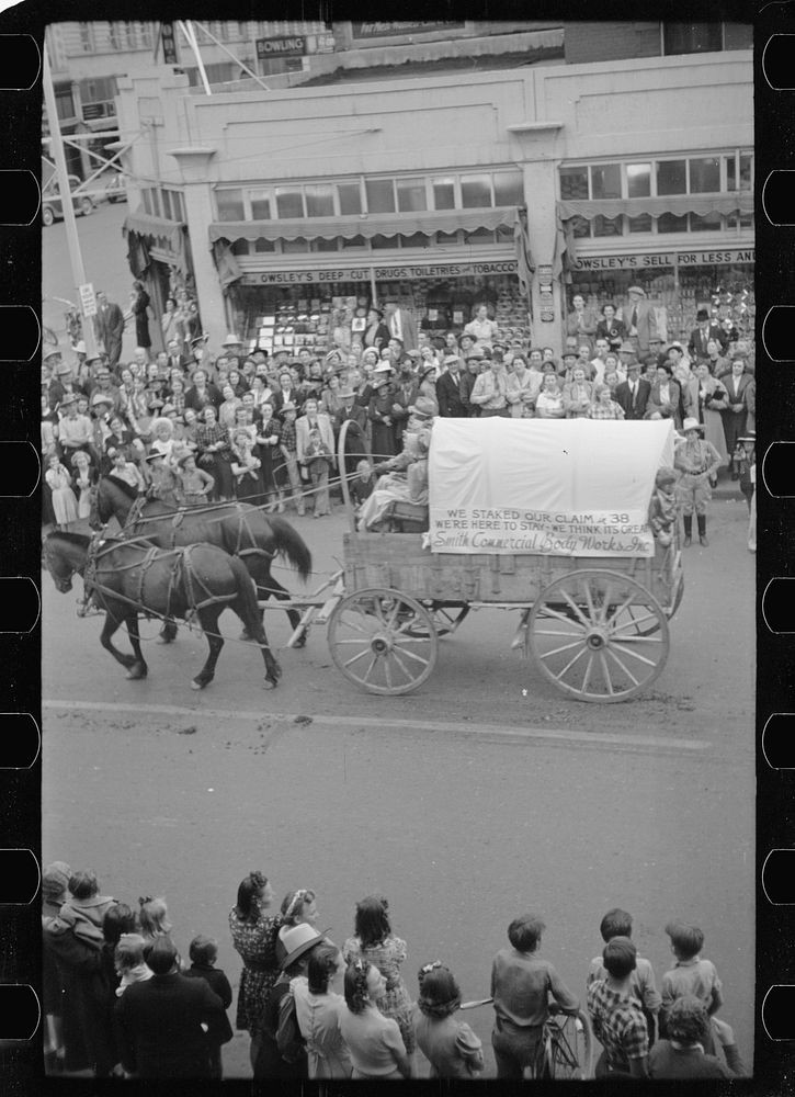 [Untitled photo, possibly related to: Go Western parade, Billings, Montana]. Sourced from the Library of Congress.