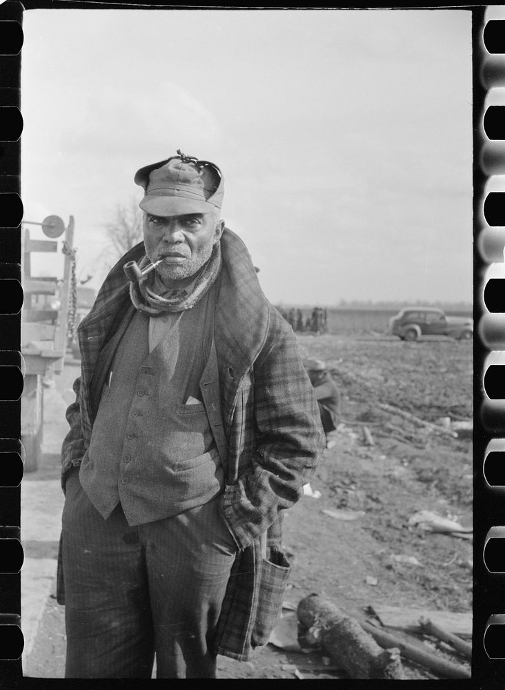 Evicted sharecropper, New Madrid County, Missouri. Sourced from the Library of Congress.