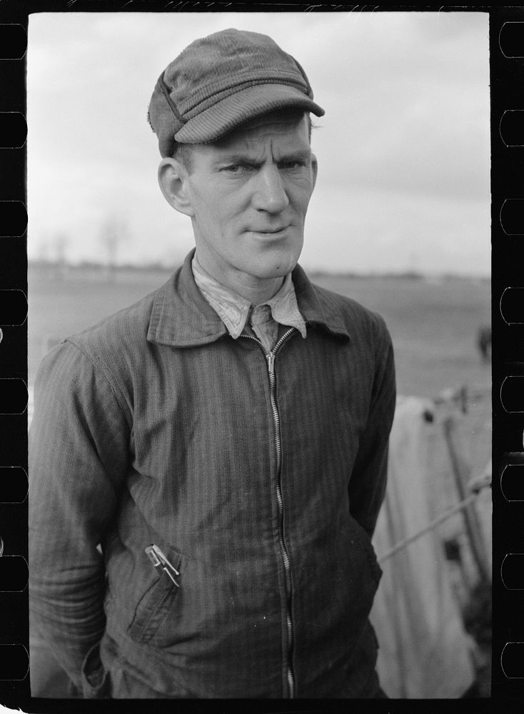 Evicted sharecropper, New Madrid County, Missouri. Sourced from the Library of Congress.