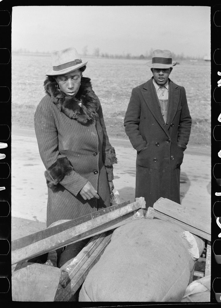 [Untitled photo, possibly related to: Wife of evicted sharecropper, New Madrid County, Missouri]. Sourced from the Library…