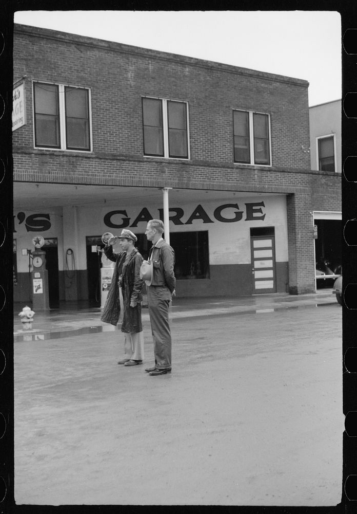 [Untitled photo, possibly related to: Parade onlookers, Charro Days fiesta, Brownsville, Texas]. Sourced from the Library of…