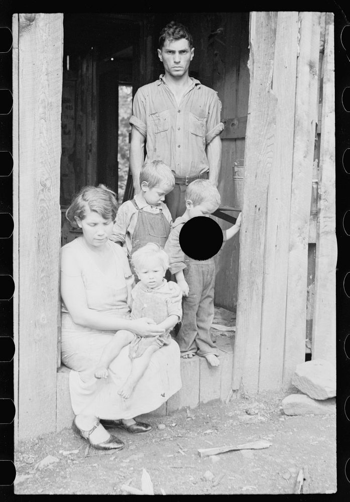 [Untitled photo, possibly related to: Garrett County, Maryland, children of a rehabilitation client]. Sourced from the…