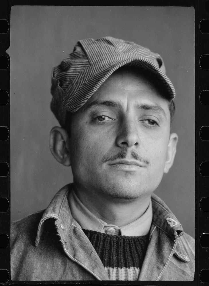 Migratory worker, FSA (Farm Security Administration) camp, Harlingen, Texas. Sourced from the Library of Congress.