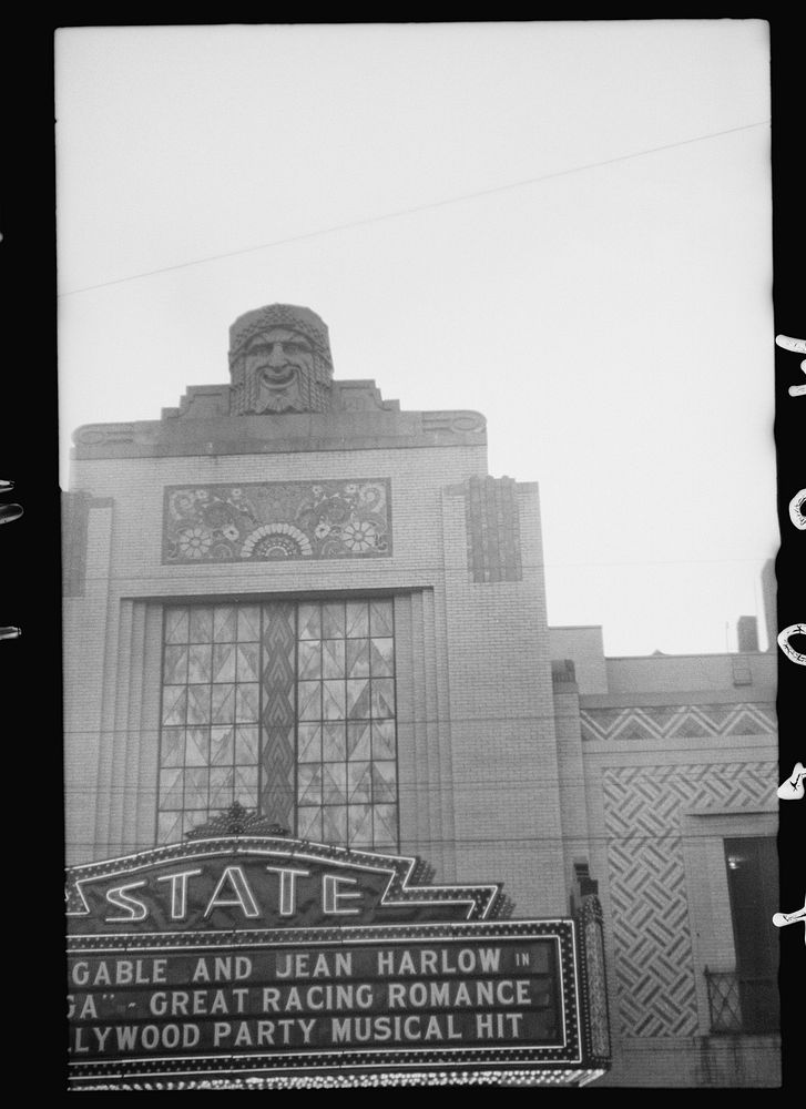 Theatre, Manchester, New Hampshire. Sourced from the Library of Congress.