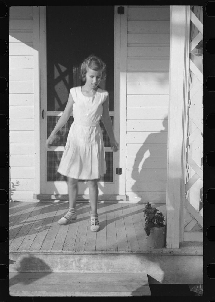 [Untitled photo, possibly related to: Sunday at home, Penderlea Homesteads, North Carolina]. Sourced from the Library of…